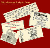 Ads are from the 1908-13 editions of the Harvard Lampoon